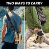 KawaGebo Kamp Water Bottle Holder Bag with Strap - Water