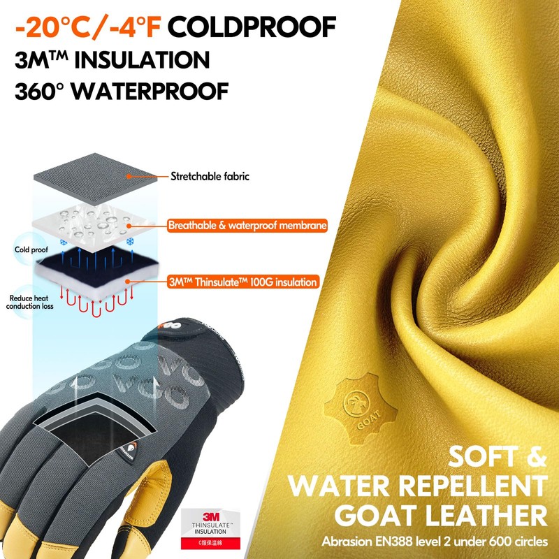 Vgo... GA9604FLWP (Grey, M)