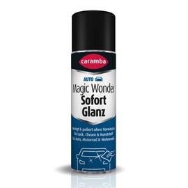 Caramba Magic Wonder Sofort Glanz (250 ml) – Lackpflege Politur für strahlenden Glanz in wenigen Sekunden – Zweirad- und Autopflege mit Carnauba Wachs für lackierte Flächen