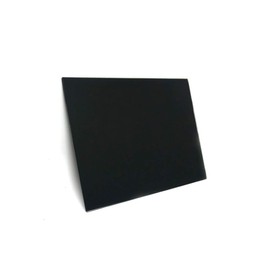 VASUHOME Glass Cutting Board, 16*12 inch Set of 1 Tempered Glass Cutting Board, Decorative Square Place Mat for Kitchen, Scratch, Heat, Shatter Resistant Cutting Mat, Silk Screen Black