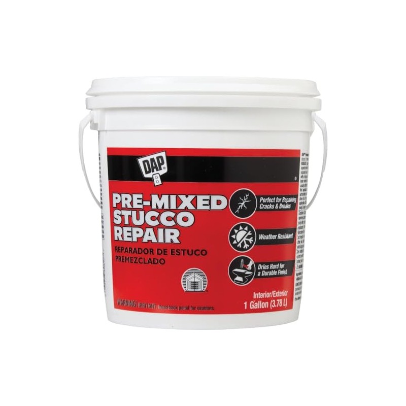 Dap® 60817 Phenopatch® Ready-to-use Custom Pre-mixed Stucco Patch, 1 Gallon
