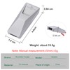Boundless Voyage Titanium Whistle Emergency Survival Safety Whistles with Lanyard