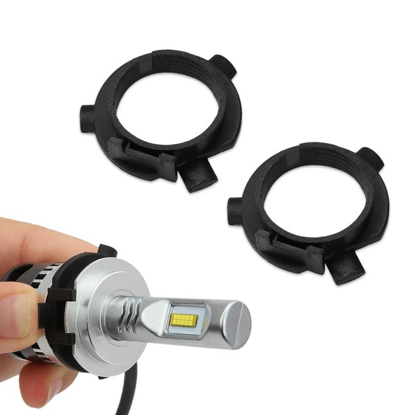 2PCS Car LED Headlight Base, Car LED Headlight Holder Headlights
