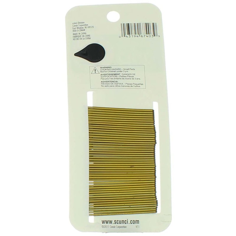 Scunci No-Slip Grip Bobby Pins, 48 ct.