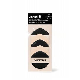 Vidivici Nude Perfection Skin Fit Cushion Puff (5-pack) - Puff / 비디비치 누드 퍼펙션 스킨 핏 쿠션 퍼프 (5매입) - 퍼프