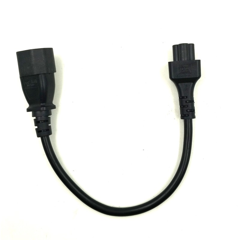 Duttek 32cm 3 Prong Plug Cable IEC 320 C14 3