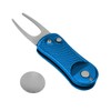 Golf Divot Repair Tool with Pop-up Button & Magnetic Ball