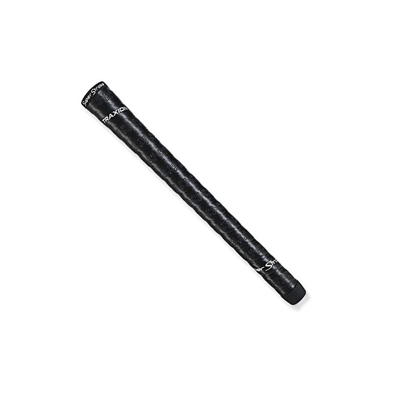 SuperStroke Traxion™ Wrap Gold Club Grip, Black (Standard) | Advanced