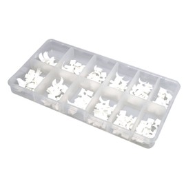 World of Nails-Design Mini French White Tips in Box 120 Pieces