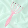 Portable Head and Neck Self-Massager Pink 8ea