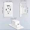 GreenCycle USB Outlet with Night Light,Dusk Dawn Sensor,4.2A High Speed