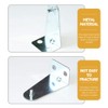 iplusmile Blind Brackets Blind Holder: 8pcs Metal Hold Down Brackets