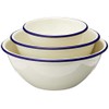 Wiltshire Enamel Mixing Bowl 3 Piece Set, Blue