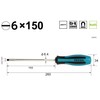 Vessel Megadora Standard Screwdriver -6x150, 900