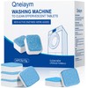 Qneiaym 24 Pack Washing Machine Cleaner Tablets - Deep Clean,