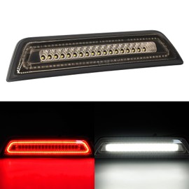 LED 3rd Brake Light Fit for 2016 2017 2018 2019 2022 2021 2022 2023 Tacoma Limited SR SR5 TRD Off-Road Pro Sport, Third Brake Light Assembly Rear Cargo Lamp Red High Mount Brake Light Smoky Lens