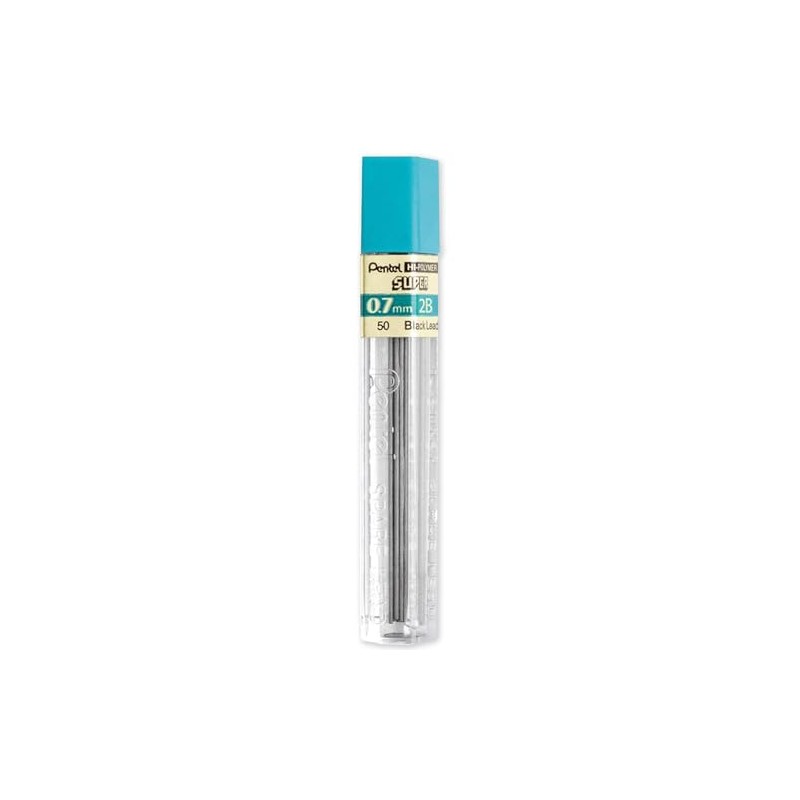 Pentel Super Hi-Polymer Refill Leads for Automatic/Mechanical Pencils - 0.7mm