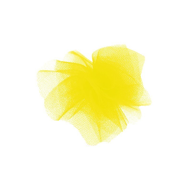 Offray Tulle Craft Ribbon, 6-Inch by 25-Yard Spool, New Yellow