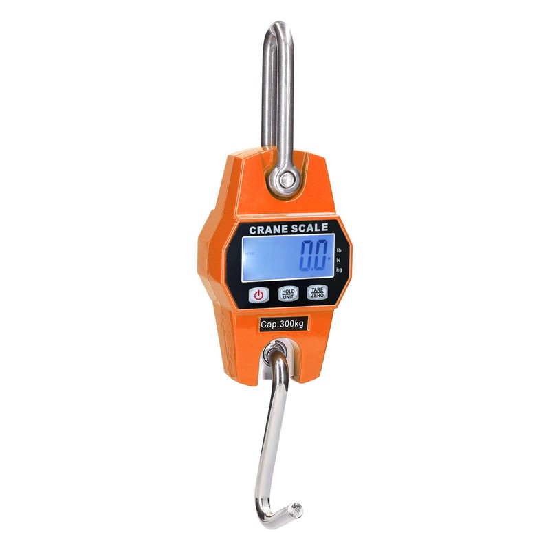 LCD Digital Hanging Scale Handheld 300Kg Mini Crane Scale for