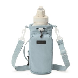 Water Bottle Carrier Cover, Water Bottle Holder, Water Bottle Cover, Water Bottle Cover, 16.9 fl oz (500 ml), Compatible with 1L Holder, Cold Insulation, Water Bottle Case, Shoulder Insulation,