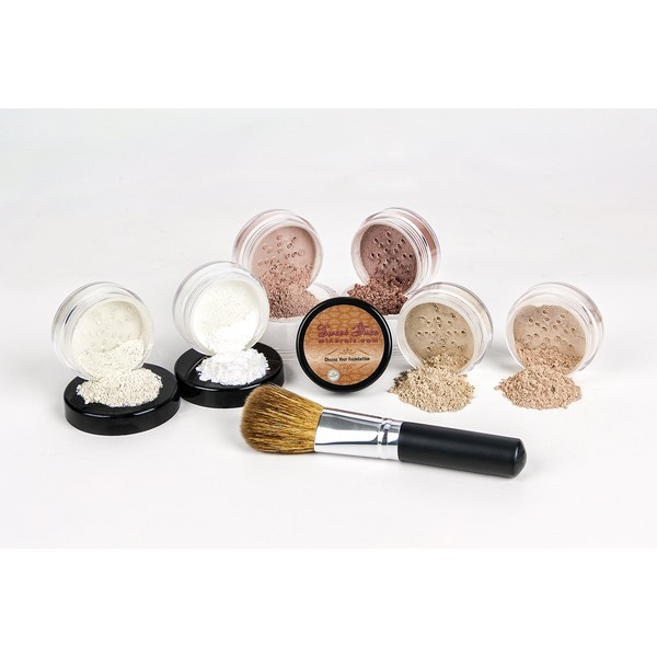 (SPF 30) (20Gms) (7PC) (LIGHT TAN Shade Makeup Kit by