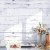 FlockenHome 17.7"x 472" Peel and Stick Wallpaper Self-Adhesive Shiplap Light