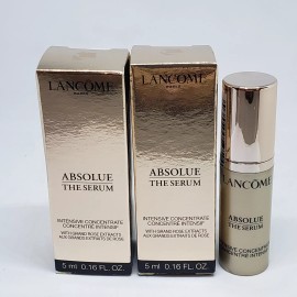 Lancôme 2X NIB LANCOME ABSOLUE THE SERUM INTENSIVE CONCENTRATE W/ GRAND ROSE .17OZ 5ML