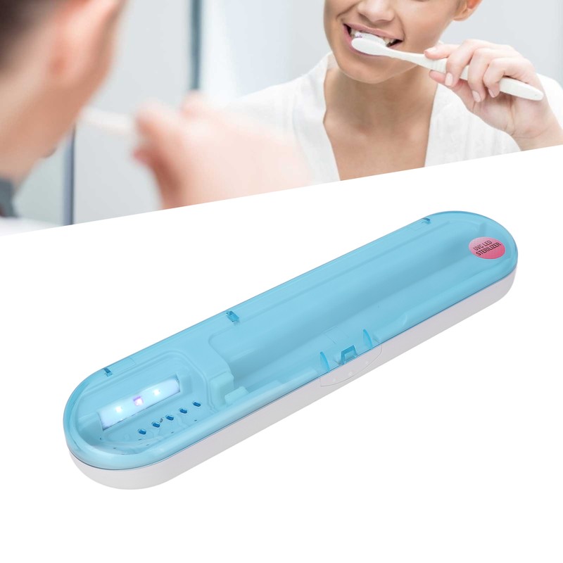 UVC LED Toothbrush Cleaning Box Professional Home Travel Portable Toothbrush