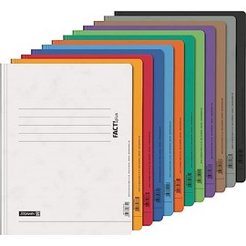Brunnen Fact!plus File Folders, Set of 12, A4