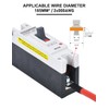 DIHOOL Heavy Duty Battery Disconnect Switch, 300 Amp DC Circuit