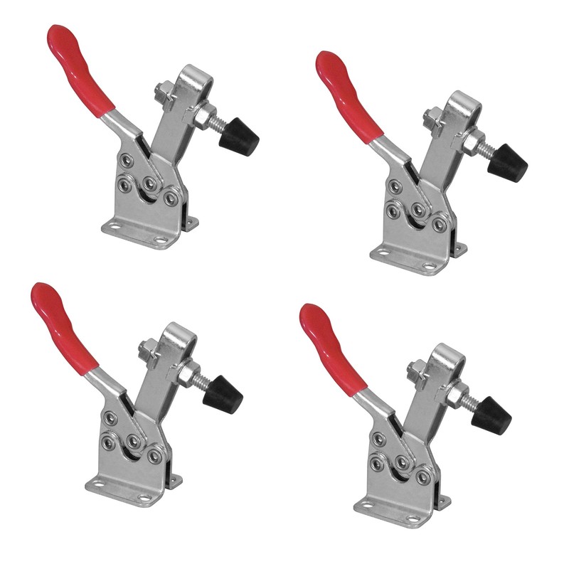 POWERTEC 4PK Toggle Clamp, 300 lbs Holding Capacity, 201B Quick