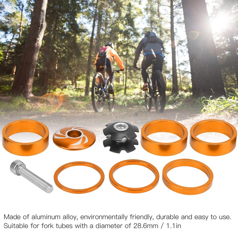 MTB Spacers, Light Weight Smooth Bike Spacers for Bike for