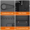 RockRain Wall Safe Between Studs: Heavy Duty Steel Hidden Safe