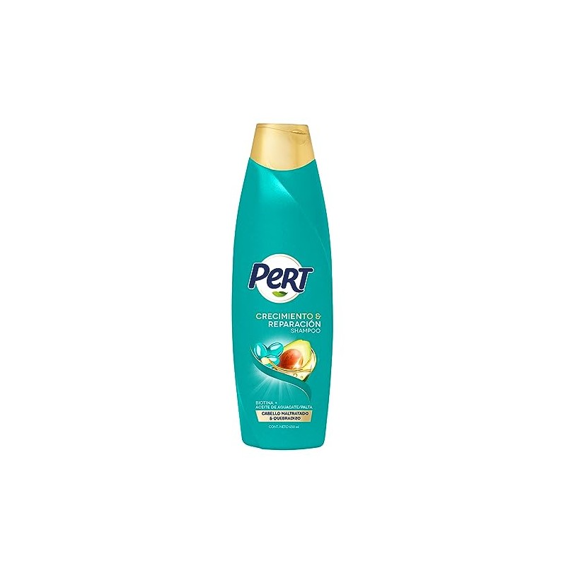 PERT, Shampoo Biotina y Aguacate | Repara el cabello maltratado