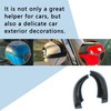 2PCS Rain Gutter Extensions,[Newly Upgraded] Car Roof Rain Diverter Compatible
