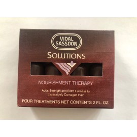 VIDAL SASSOON Vintage Nourishment Therapy Solutions .5 Oz. X 4 Bottles