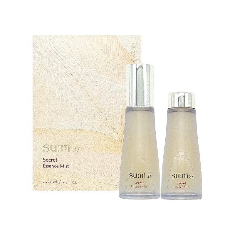 37 Degree Secret Essence Mist 60ml x 2 Skin Deep