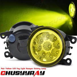 CHUSYYRAY LED Fog Light Lamps 12V front Bumper Right&Left Side Car Factory Accessories