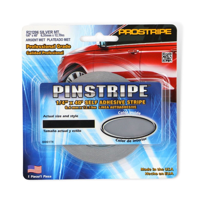 Prostripe R21002 3/16" x 40' Solid Stripes Black