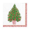 Decorated Tree by Barbara Wilson Christmas Caspari Paper Luncheon Napkin