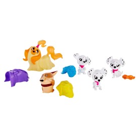 Mattel GBM44 101 Dalmatians Multipack Figurines, Multicolour