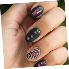 TEHAUX Nail Charms 200g Bag of DIY Nail Art Gems Shiny Nail Decorations for Girls Wife Mom Fashionable Attractive