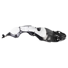 TRQ Front Left Inner Fender Liner Black Drivers Side Compatible with 2012-2014 Toyota Prius C TO1248186