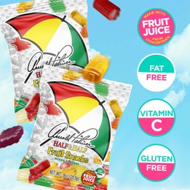 AriZona Fruit Snacks, Arnold Palmer - 10 Boxes of 10ct 0.9oz Bags (Total 100 ct. 0.9oz Bags) - Gluten Free - Gummy Chews