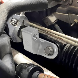 motoparty Steering Tie Rod Raiser for Honda Integra DC5 2002-2006 for Civic EP3 2001-2005 for Acura RSX 2002-2006 - Silver