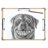 Acocony 11x17 Clipboard Three Clips with Metal Corners 2-Pack