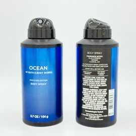 Ocean Men's 2-Piece Bath & Body Bundle | Set of Two 3.7oz Body Sprays
