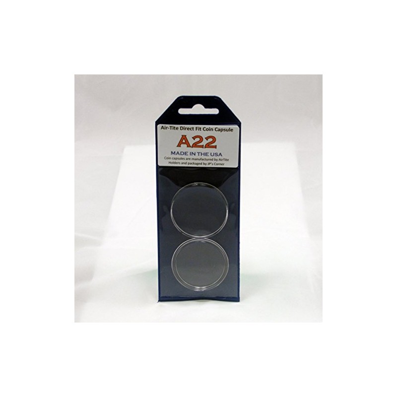 Air-Tite Direct Fit Coin Capsule A22 for U.S. 1/4 oz.