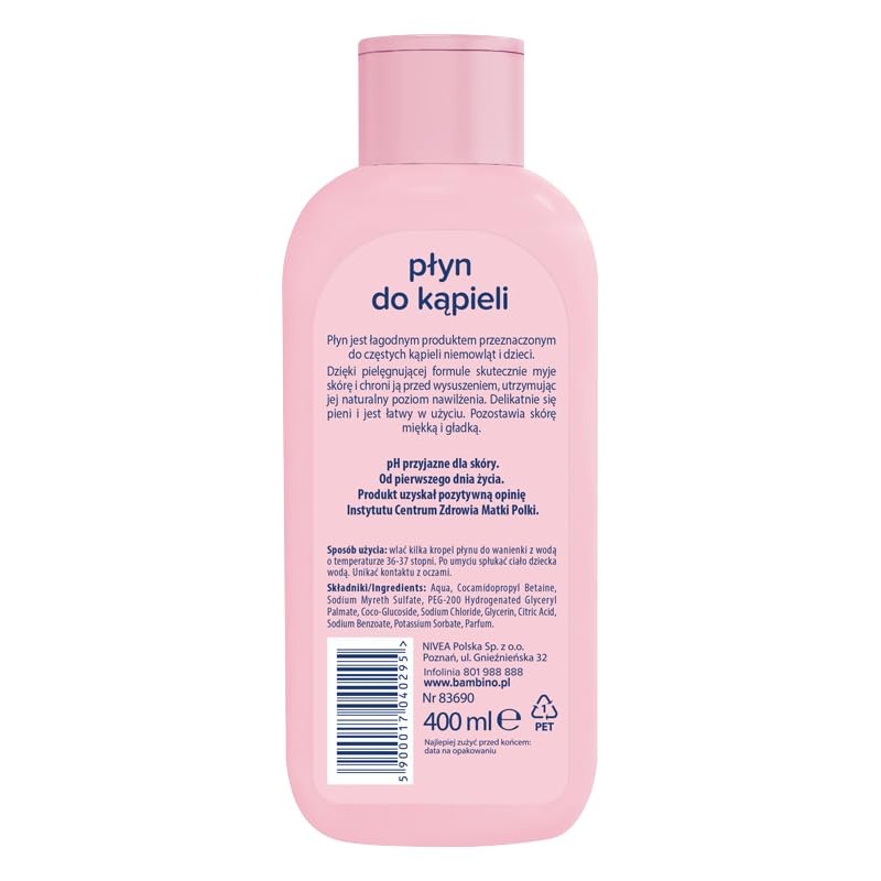 Bamboo 83690 Bath Suit, 400 ml