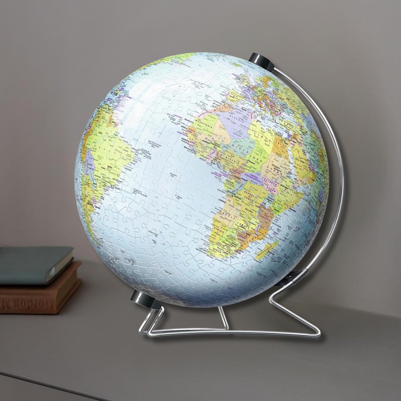 Ravensburger - Puzzle 3d Globo Terrestre Impara La Geografia |